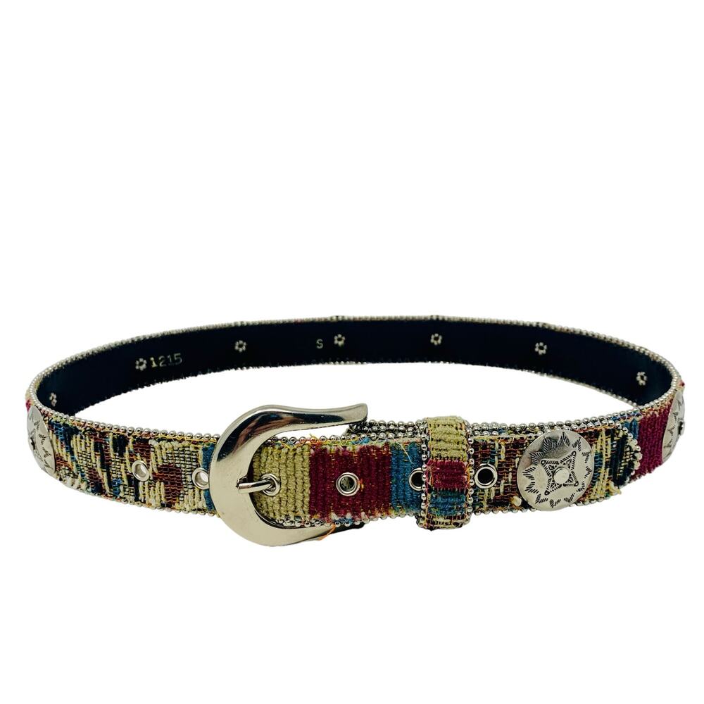 Vintage Aztec Tapestry Belt Girls Size S (31'')